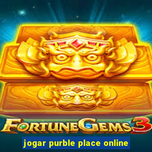 jogar purble place online